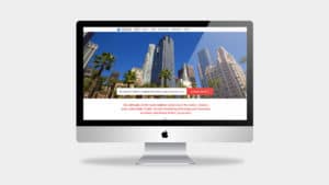 LA Mayor's Fund website mockup