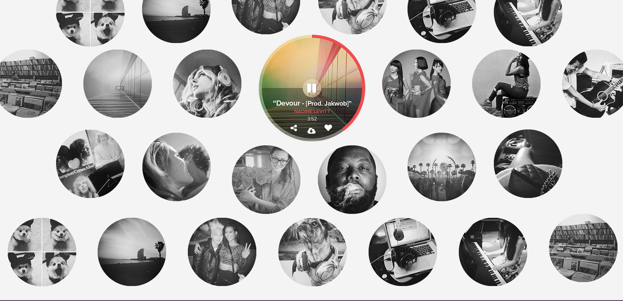 Wurrly mobile app branding