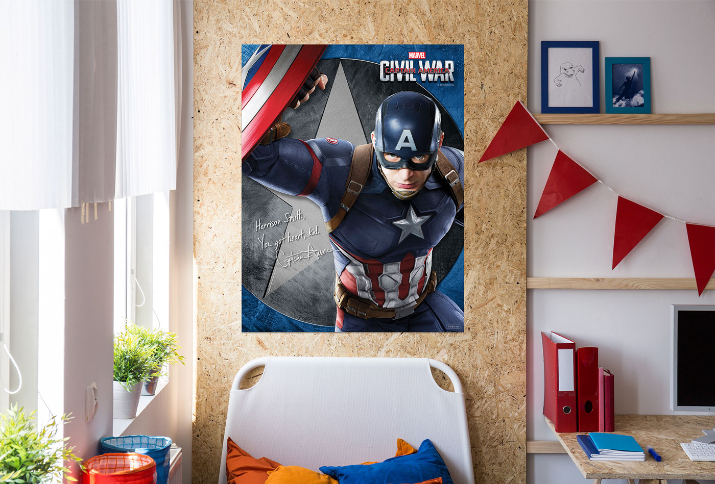 Disney Fankit poster mockup