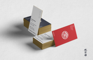 los angeles japanese garden business cards