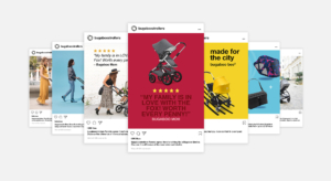 bugaboo social media campaign mockup