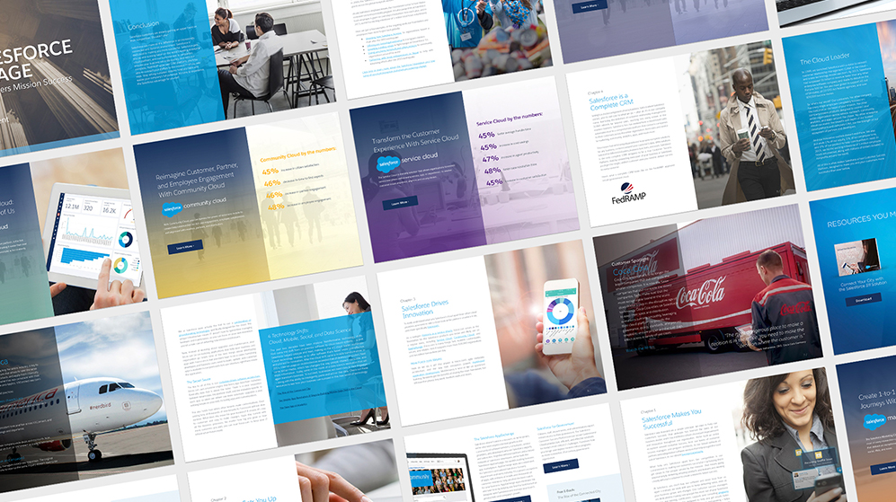 Salesforce magazine mockup